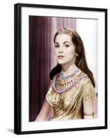 THE TEN COMMANDMENTS, Debra Paget, 1956-null-Framed Photo