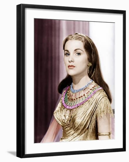 THE TEN COMMANDMENTS, Debra Paget, 1956-null-Framed Photo