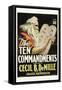 The Ten Commandments Movie Cecil B DeMille Poster Print-null-Framed Stretched Canvas
