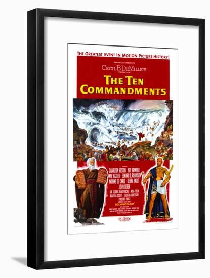 The Ten Commandments-null-Framed Art Print