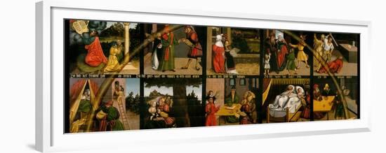 The Ten Commandments-Lucas Cranach the Elder-Framed Giclee Print