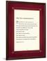 The Ten Commandments-null-Framed Art Print