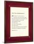 The Ten Commandments-null-Framed Art Print