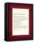 The Ten Commandments-null-Framed Stretched Canvas