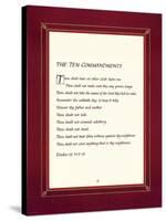 The Ten Commandments-null-Stretched Canvas