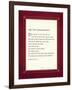 The Ten Commandments-null-Framed Art Print