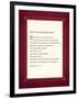 The Ten Commandments-null-Framed Art Print