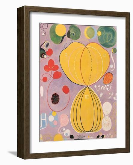 The Ten Largest, No. 7, Adulthood, Group IV, 1907-Hilma af Klint-Framed Art Print