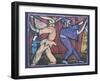 The Ten Paces (Commedia Dell'Arte)-Leslie Xuereb-Framed Giclee Print