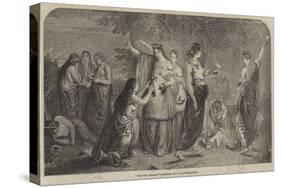 The Ten Virgins-James Eckford Lauder-Stretched Canvas