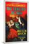 THE TENDER HOUR, l-r: Billie Dove, Ben Lyon, Montagu Love on poster art, 1927.-null-Mounted Art Print