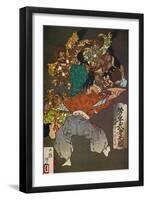 'The Tengus', c1880, (1926)-Tsukioka Yoshitoshi-Framed Giclee Print