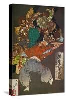 'The Tengus', c1880, (1926)-Tsukioka Yoshitoshi-Stretched Canvas