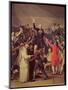 The Tennis Court Oath, 20th June 1789, Detail of the Group Surrounding Bailly, 1791-Jacques-Louis David-Mounted Giclee Print