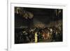 The Tennis Court Oath, June 20, 1789-Jacques Louis David-Framed Art Print