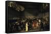 The Tennis Court Oath, June 20, 1789-Jacques Louis David-Framed Stretched Canvas