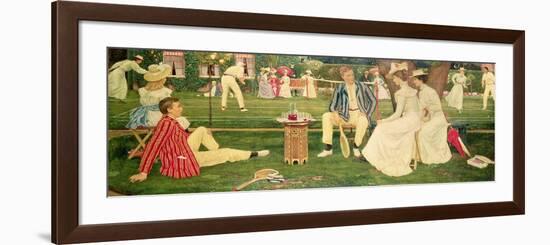 The Tennis Party-Charles March Gere-Framed Giclee Print