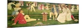 The Tennis Party-Charles March Gere-Mounted Premium Giclee Print