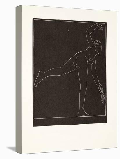 The Tennis Player, 1923-Eric Gill-Stretched Canvas