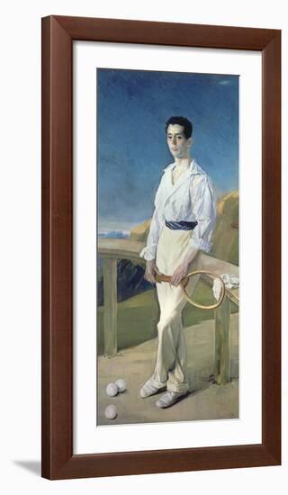 The Tennis Player-Jose Villegas Y Cordero-Framed Premium Giclee Print