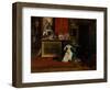 The Tenth Street Studio, 1880-William Merritt Chase-Framed Giclee Print