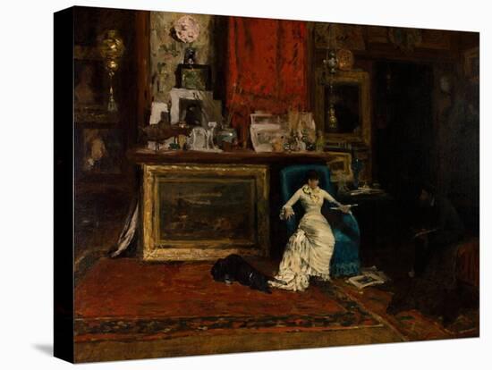 The Tenth Street Studio, 1880-William Merritt Chase-Stretched Canvas