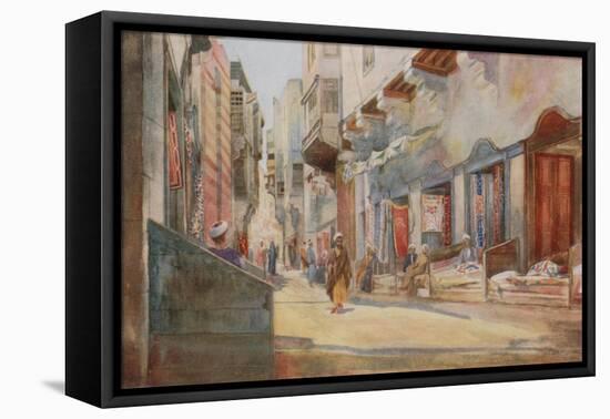 The Tentmakers' Bazaar, Cairo-Walter Spencer-Stanhope Tyrwhitt-Framed Stretched Canvas