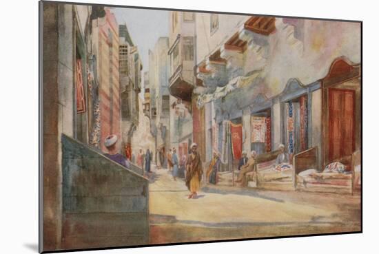 The Tentmakers' Bazaar, Cairo-Walter Spencer-Stanhope Tyrwhitt-Mounted Giclee Print