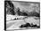 The Tents of the Hunza and of the Italian Alpinists of the Ascent of K2 at Concordia Camp-null-Framed Stretched Canvas