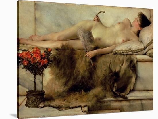 The Tepidarium, 1881-Sir Lawrence Alma-Tadema-Stretched Canvas