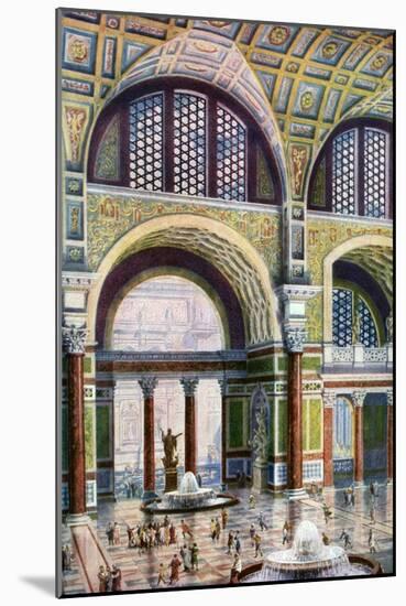The Tepidarium of the Baths of Caracalla, Rome, Italy, 1933-1934-null-Mounted Giclee Print