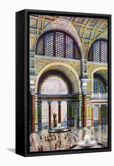 The Tepidarium of the Baths of Caracalla, Rome, Italy, 1933-1934-null-Framed Stretched Canvas