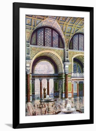 The Tepidarium of the Baths of Caracalla, Rome, Italy, 1933-1934-null-Framed Giclee Print