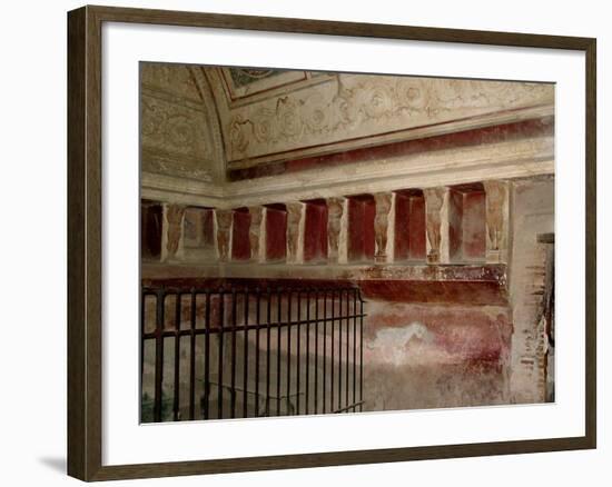 The Tepidarium of the Forum Thermae-Roman-Framed Giclee Print