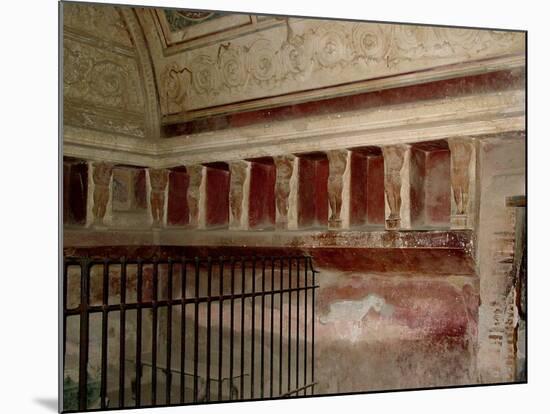 The Tepidarium of the Forum Thermae-Roman-Mounted Giclee Print