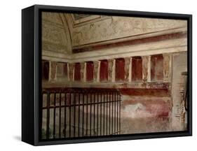 The Tepidarium of the Forum Thermae-Roman-Framed Stretched Canvas
