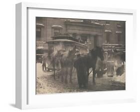 The Terminal, 1893-Alfred Stieglitz-Framed Art Print