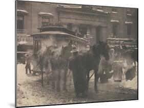 The Terminal, 1893-Alfred Stieglitz-Mounted Art Print