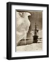 The Terra Nova Expedition-Herbert G Pointing-Framed Premium Photographic Print