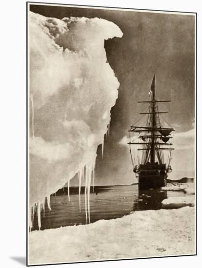 The Terra Nova Expedition-Herbert G Pointing-Mounted Photographic Print