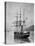 The Terra Nova sailed by Scott, in Antarctic waters, 1910-null-Stretched Canvas