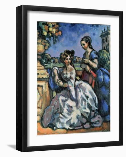 The Terrace, 1909-Charles Guerin-Framed Giclee Print