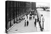 The Terrace, Afternoon Tea, Palace of Westminster, London, C1905-null-Stretched Canvas