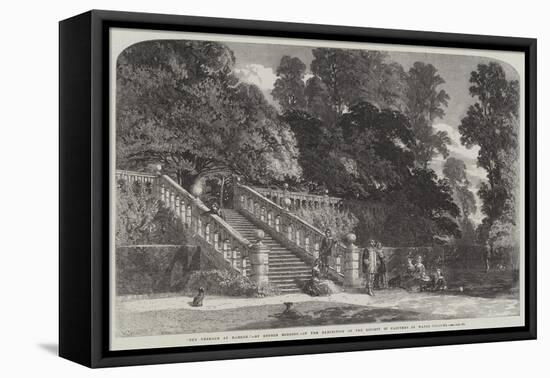 The Terrace at Haddon-George Haydock Dodgson-Framed Stretched Canvas