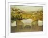 The Terrace at Marquayrol, Le Terrasse de Marquayrol, 1920-Henri Martin-Framed Giclee Print