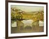 The Terrace at Marquayrol, Le Terrasse de Marquayrol, 1920-Henri Martin-Framed Giclee Print