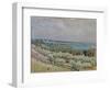 The Terrace at Saint-Germain, Spring, 1875-Alfred Sisley-Framed Giclee Print