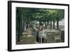 The Terrace at the Restaurant Jacob in Nienstedten on the Elbe, 1902-Max Liebermann-Framed Giclee Print