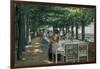 The Terrace at the Restaurant Jacob in Nienstedten on the Elbe, 1902-Max Liebermann-Framed Giclee Print