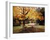 The Terrace, Autumn-Victor Charreton-Framed Giclee Print